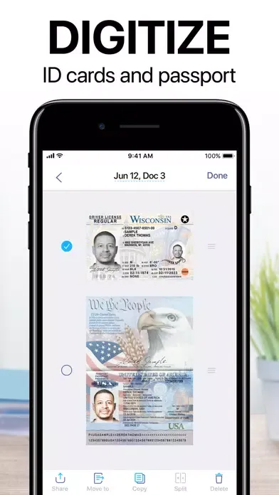 Tangkapan skrin iScanner - PDF Scanner App