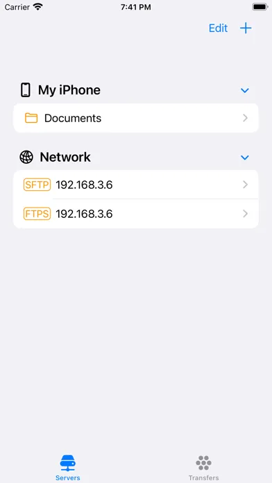 Zrzuty ekranu Ace FTP Manager