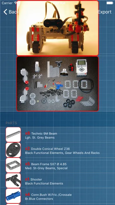 Tangkapan layar Ideas for LEGO® EV3®