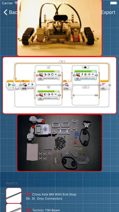 Tangkapan layar Ideas for LEGO® EV3®