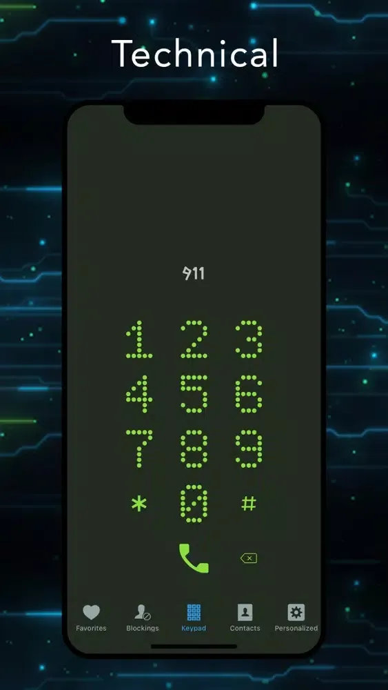 Tangkapan skrin Ring Pro | Color Call & KeyPad