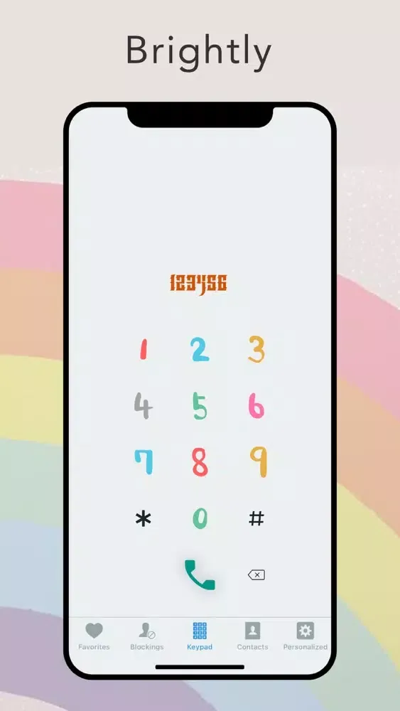 Tangkapan skrin Ring Pro | Color Call & KeyPad