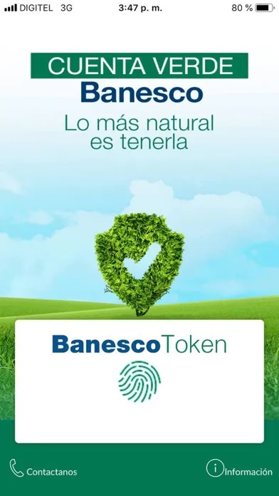 Banesco Token Screenshots