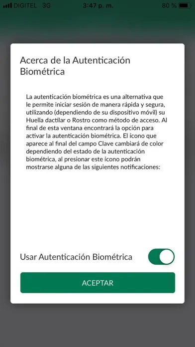 Banesco Token Screenshots
