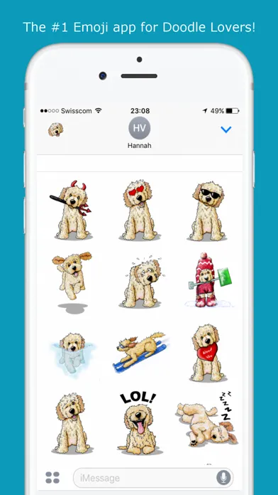 Screenshot di DoodleMoji - Emoji & Stickers