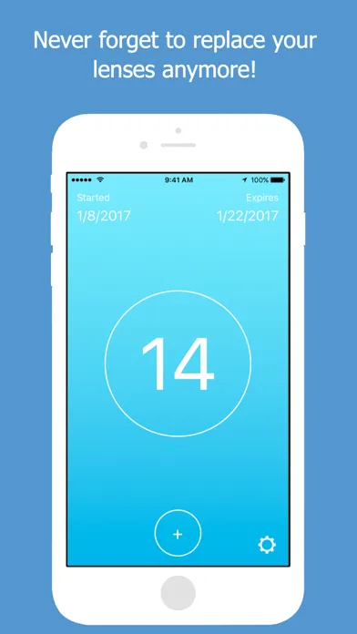 صور LensAlert - Contact Lens Reminder and Tracker