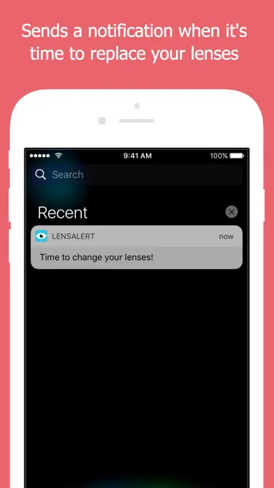 صور LensAlert - Contact Lens Reminder and Tracker