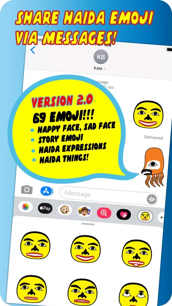 Haida Emoji スクリーンショット