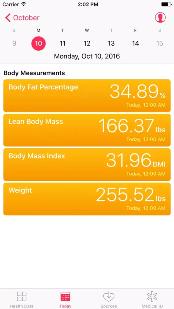تصاویر Body Sync for Fitbit to Health