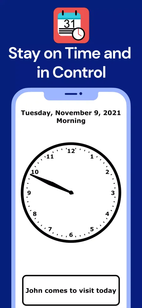 Calendar Clock স্ক্রিনশট