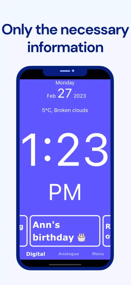 Calendar Clock স্ক্রিনশট