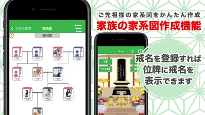 先祖供養 法事管理と仏壇・お墓・祖霊舎にお参りできる应用截图