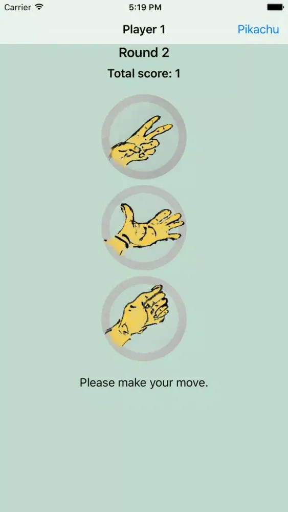 Rock Paper Scissors Player (RPS Player) AKA Scissors Paper Stone Player Screenshots