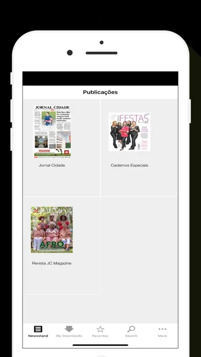 Tangkapan skrin Jornal Cidade