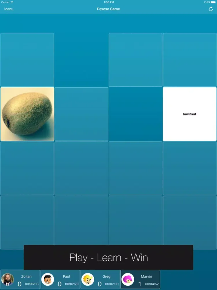 Zrzuty ekranu doMind EN - English Language Words Teacher iPad 