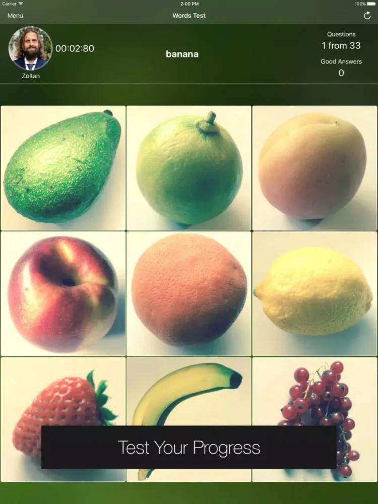 Zrzuty ekranu doMind EN - English Language Words Teacher iPad 