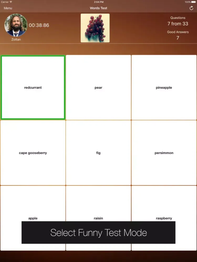 Zrzuty ekranu doMind EN - English Language Words Teacher iPad 