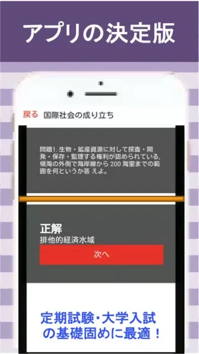 高校 現代社会 一問一答⑥应用截图