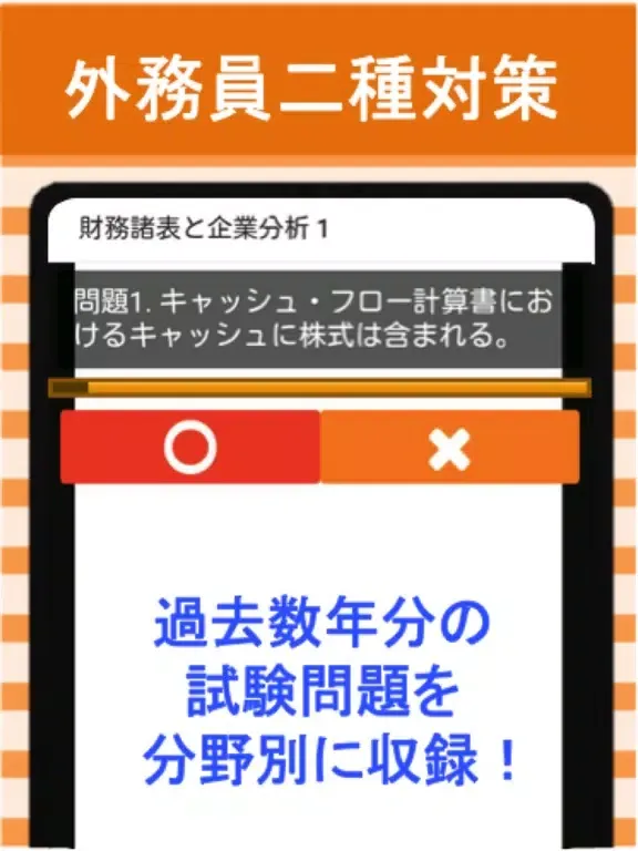 صور 証券外務員二種 分野別過去問⑫ iPad 
