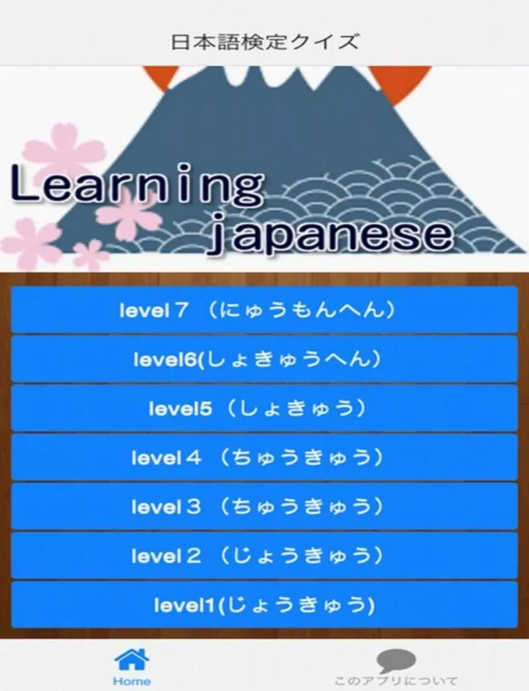 日本語検定クイズ iPad 應用截圖