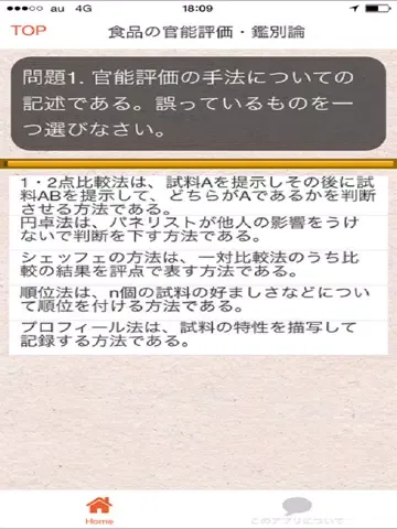 フードスペシャリスト資格認定試験問題集 iPad 应用截图