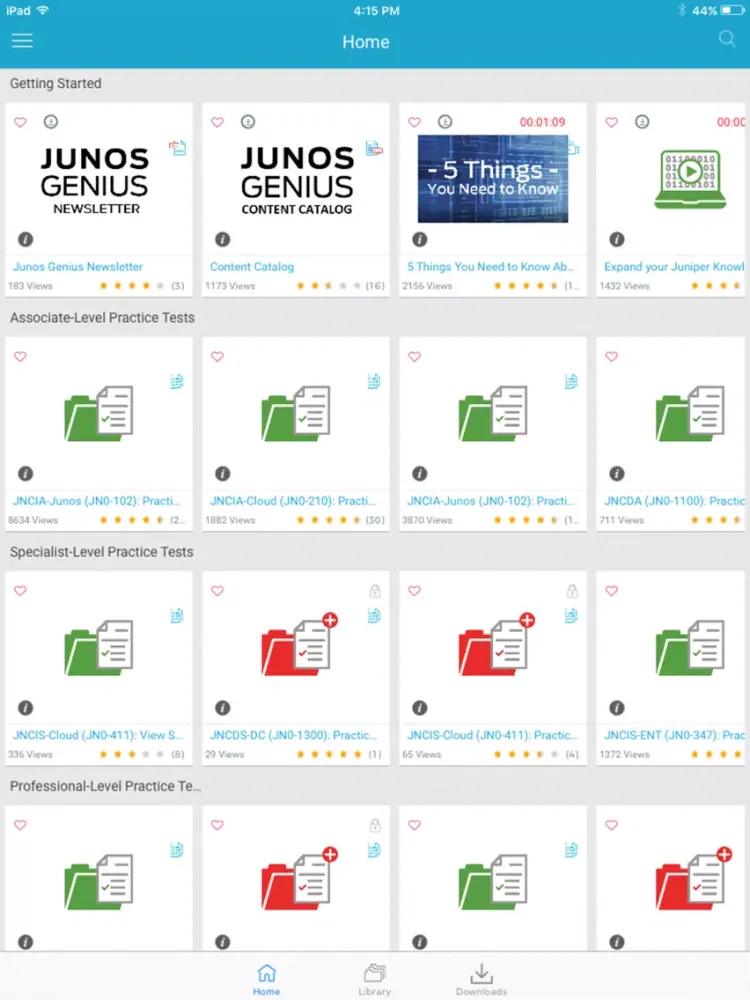 Junos Genius iPad  스크린샷