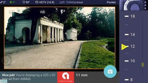 Capturas de tela do Magic Cinema ViewFinder
