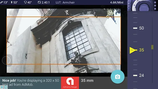 Capturas de tela do Magic Cinema ViewFinder