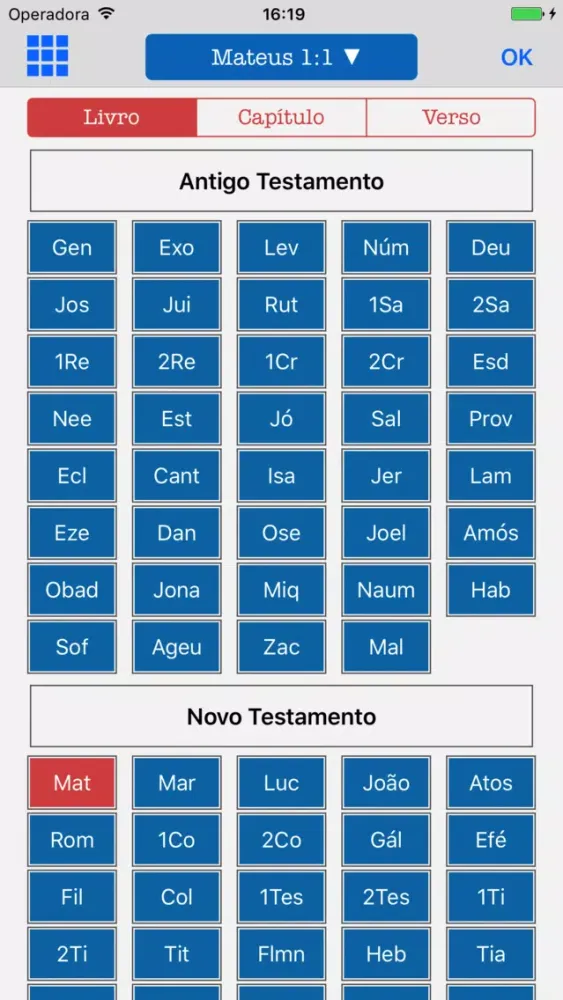 Bilingual Bible English Portuguese - KJV ACF Screenshots