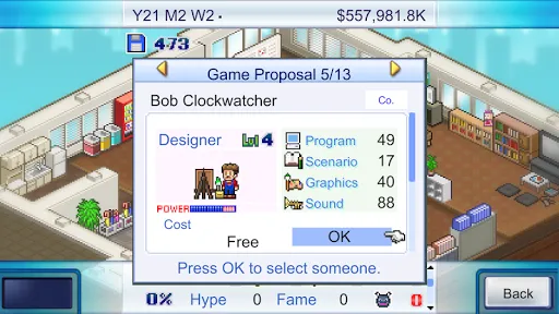 Game Dev Story Screenshots