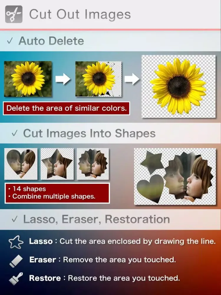Background Eraer HD - Cut Out Images, Background Remover for Superimpose Photo iPad  স্ক্রিনশট