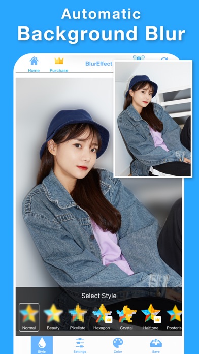 Blur Video & Photo BlurEffect スクリーンショット
