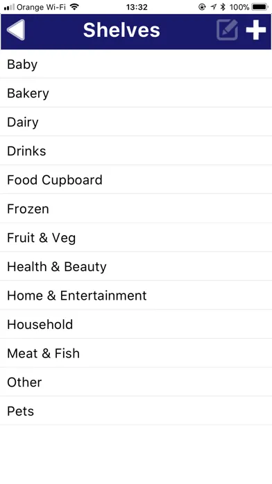 Shopman Shopping List Manager スクリーンショット