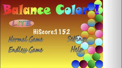 Balance Color Balls! Lite スクリーンショット