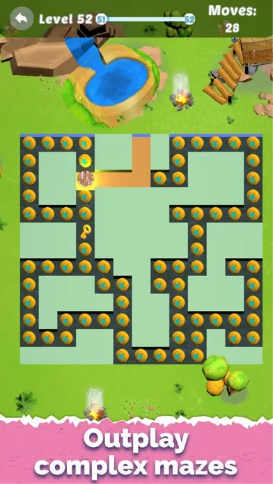 Push Ball - Maze Puzzle स्क्रीनशॉट