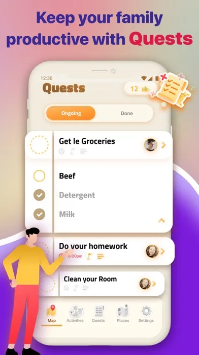 Family Quest: Fun Task & GPS স্ক্রিনশট