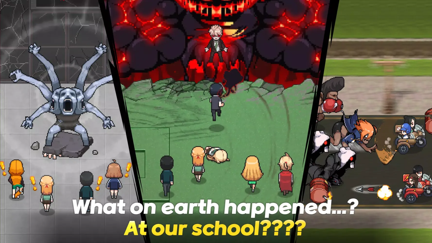 Captures d'écran de Zombie High School
