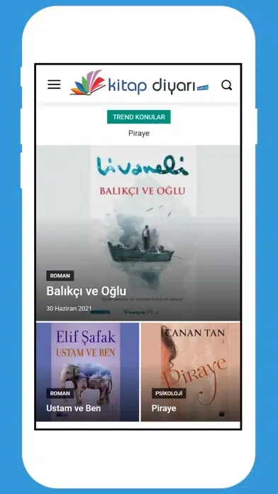 Ảnh chụp màn hình của Kitap Diyarı
