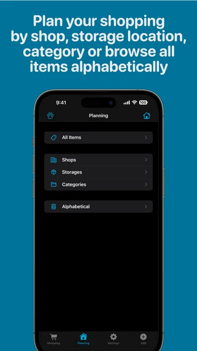 Screenshot di Sapient List