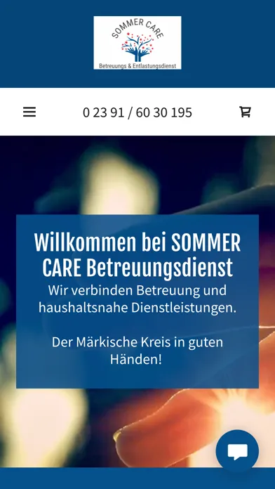 Ảnh chụp màn hình của Sommer Care