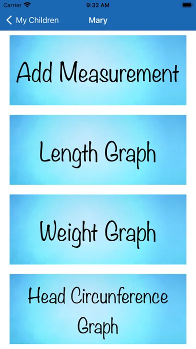 Growth Charts Tracker & Curves স্ক্রিনশট