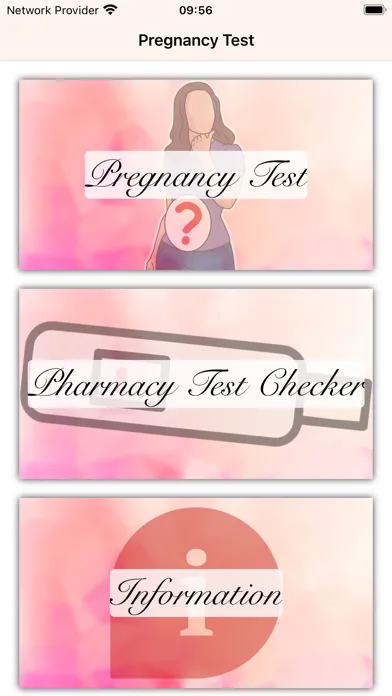 Pregnancy Test - Symptoms Quiz 스크린샷