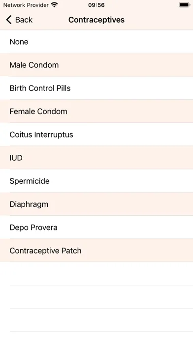 Pregnancy Test - Symptoms Quiz 스크린샷