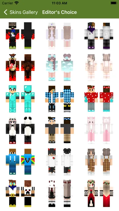 Skinaft - Skins for Minecraft应用截图