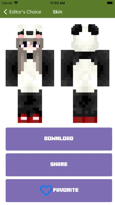 Skinaft - Skins for Minecraft应用截图