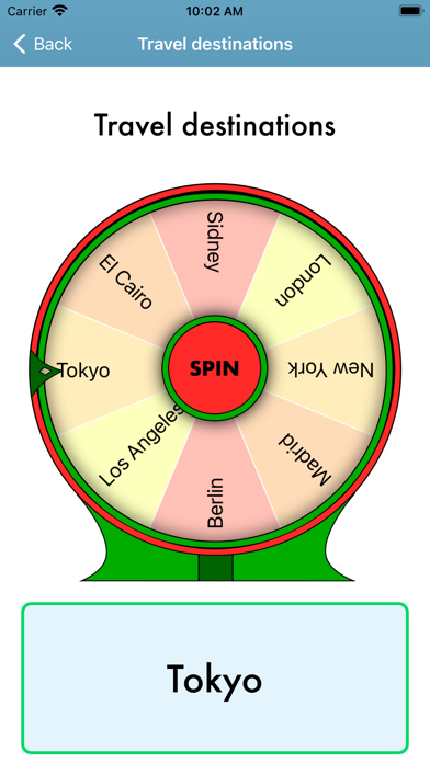 Spin The Wheel Make Decisions应用截图