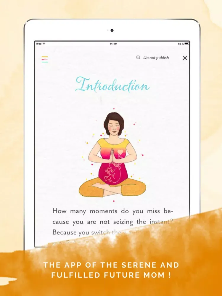 ภาพหน้าจอของ Maternity - Mindfulness for pregnancy iPad 