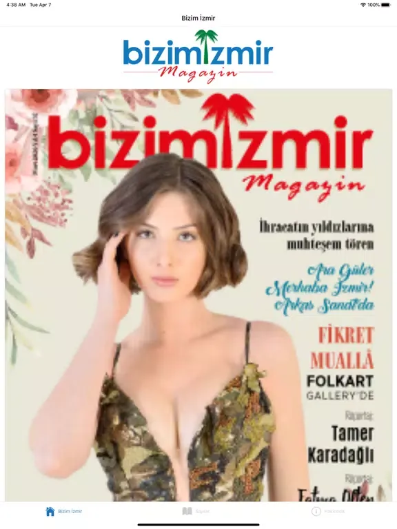Bizimizmir Magazin iPad  سکرین شاٹس
