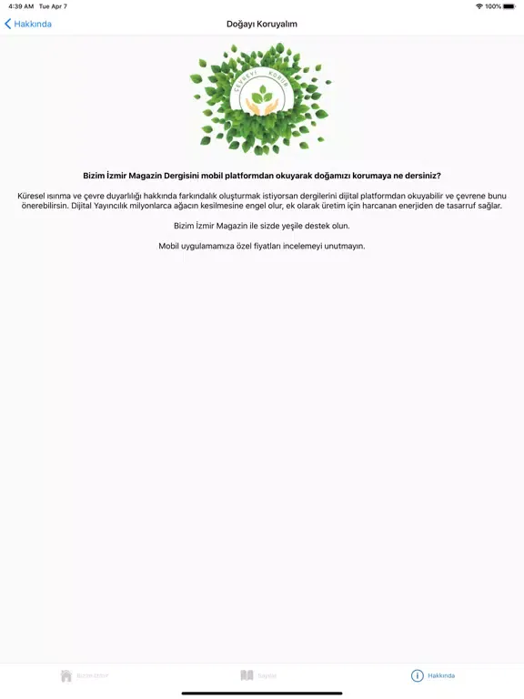 Bizimizmir Magazin iPad  سکرین شاٹس