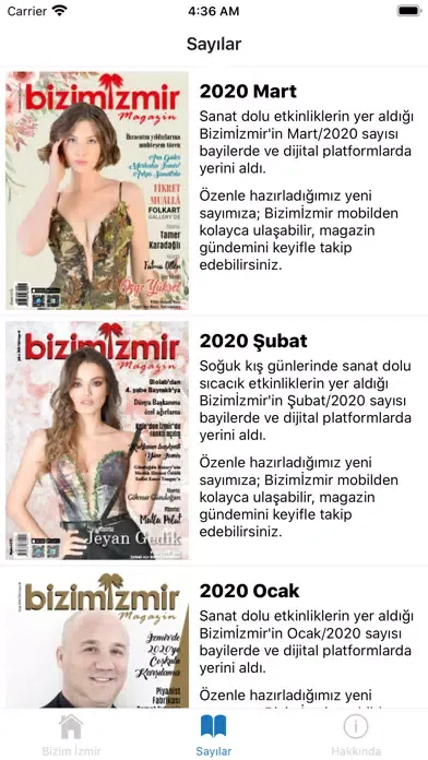 Bizimizmir Magazin سکرین شاٹس